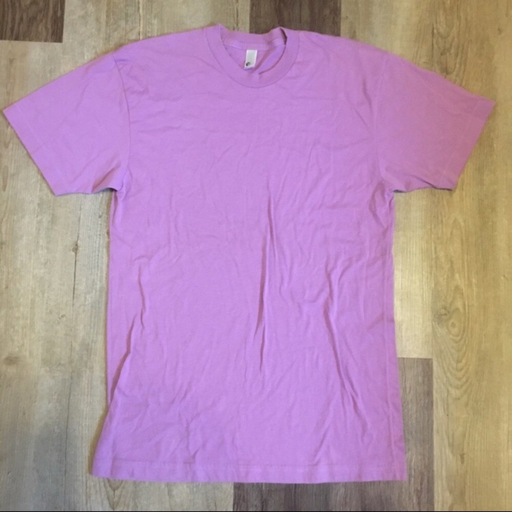 Lilac American Apparel T-shirt